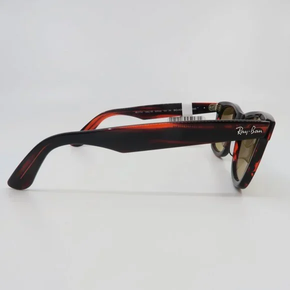 Ray-Ban RB 2140 1362/85 50mm WAYFARER Red/Brown Gradient New Unisex Sunglasses. - Picture 5 of 8